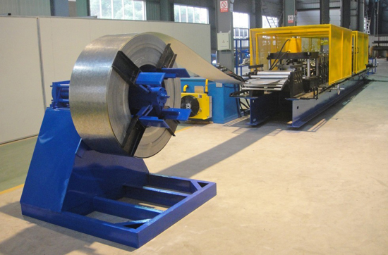 Shelf column machine