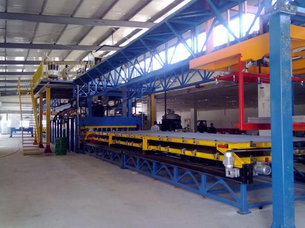 Cold storage panel machine